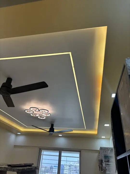 POP false ceiling with lighting – VS Interiors, Wagholi